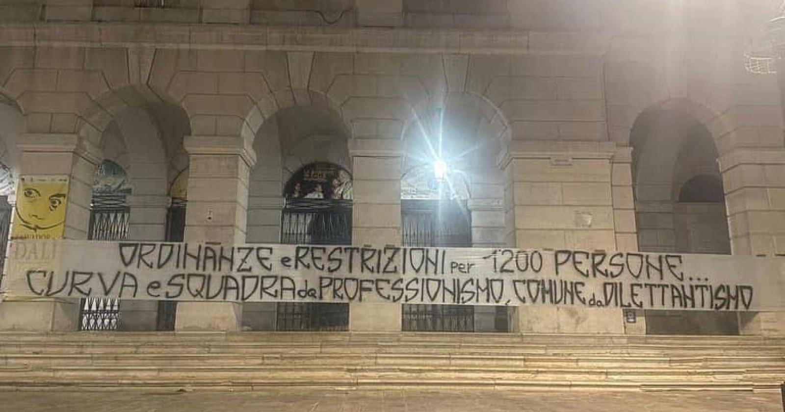 La curva della Union Clodiense non ci sta: "Restrizioni da dilettanti"