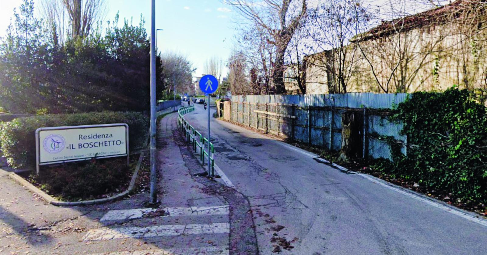 Lavori di urbanizzazione, chiude via del Boschetto