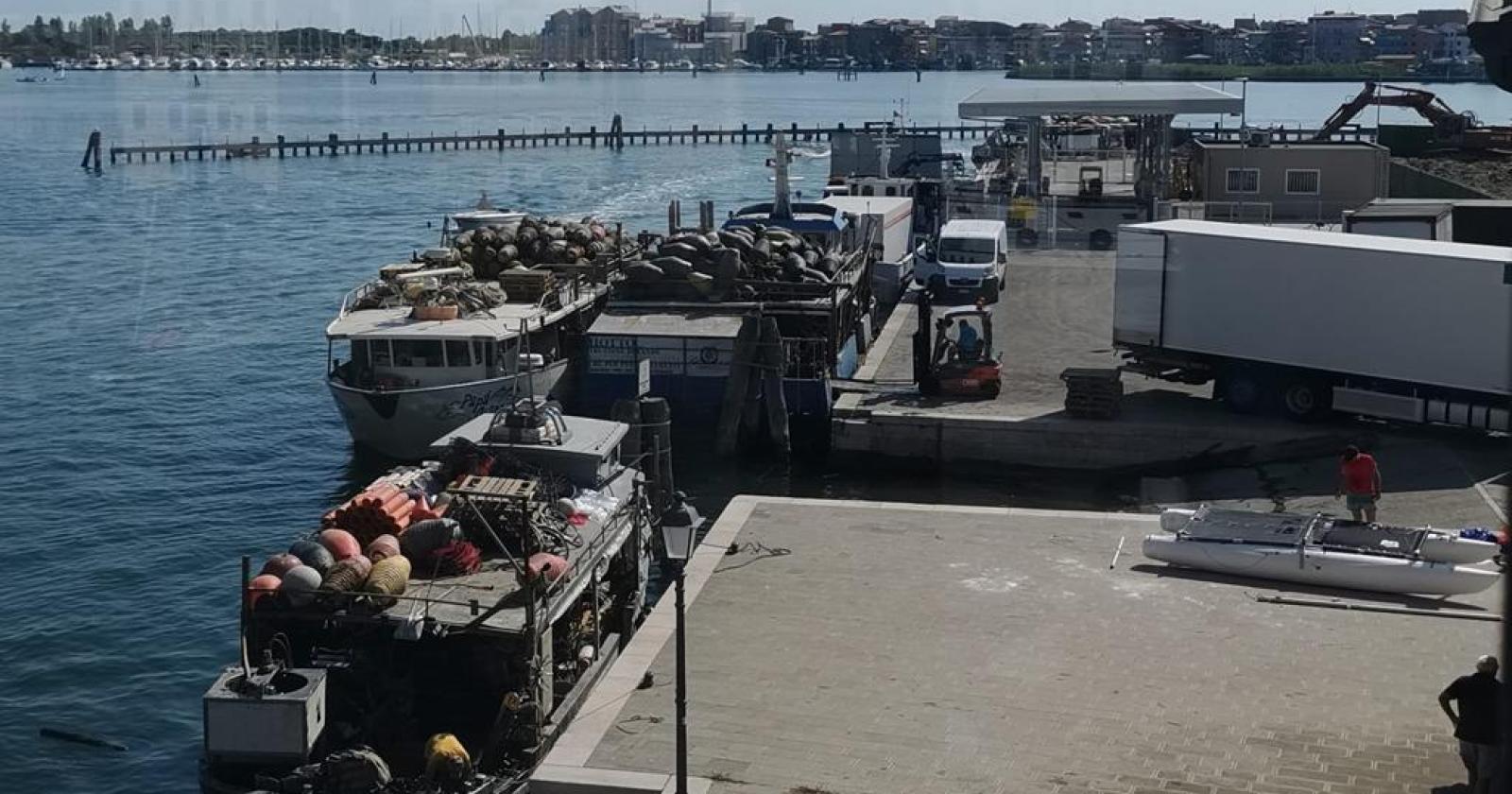 "Commercio illegale allo sbarco di Punta Poli"