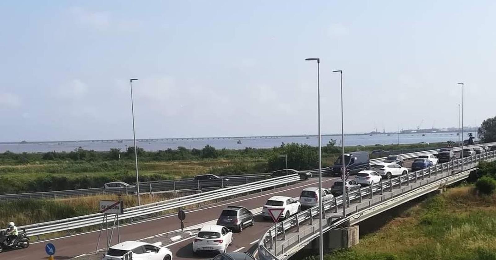 Incidenti in Romea, viabilit&agrave; in ginocchio