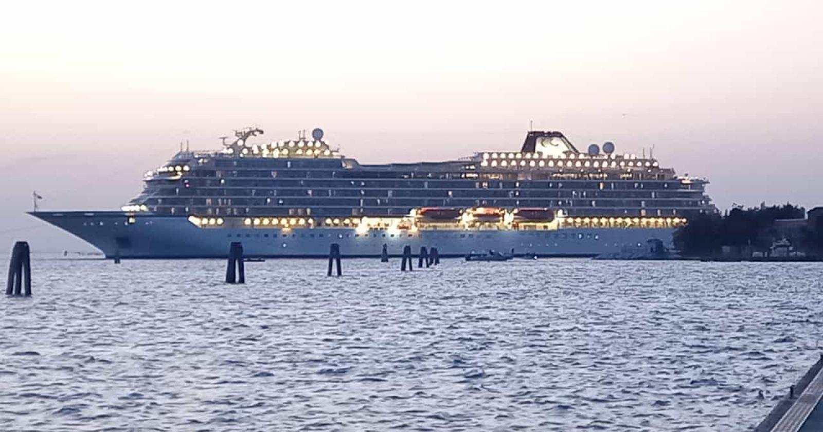 Le grandi navi hanno portato 3.084 presenze a Chioggia