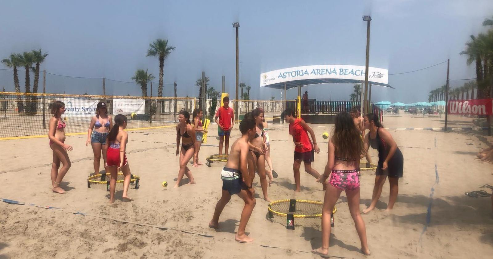 Roundnet a Sottomarina lo sport inclusivo