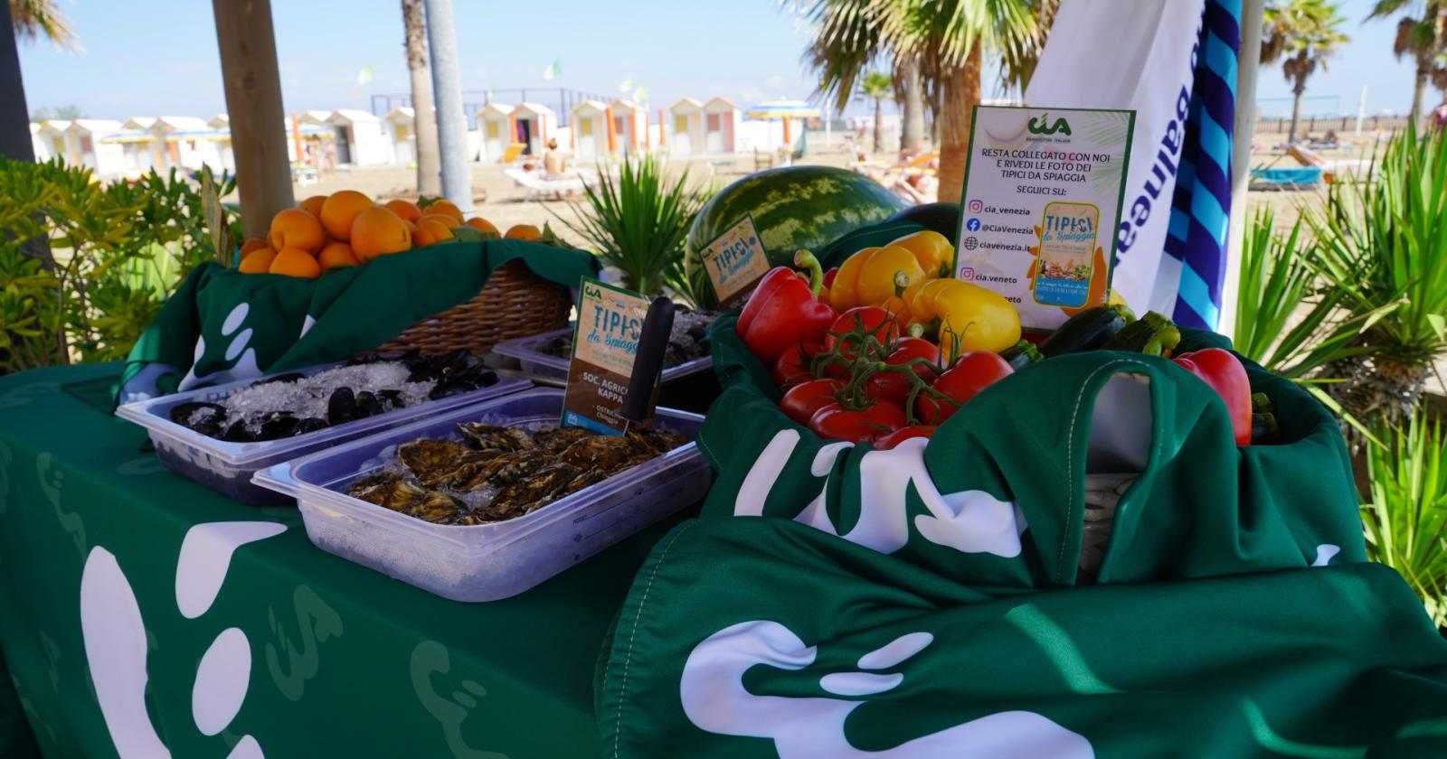 Tipici da spiaggia, enogastronomia veneta sotto l'ombrellone