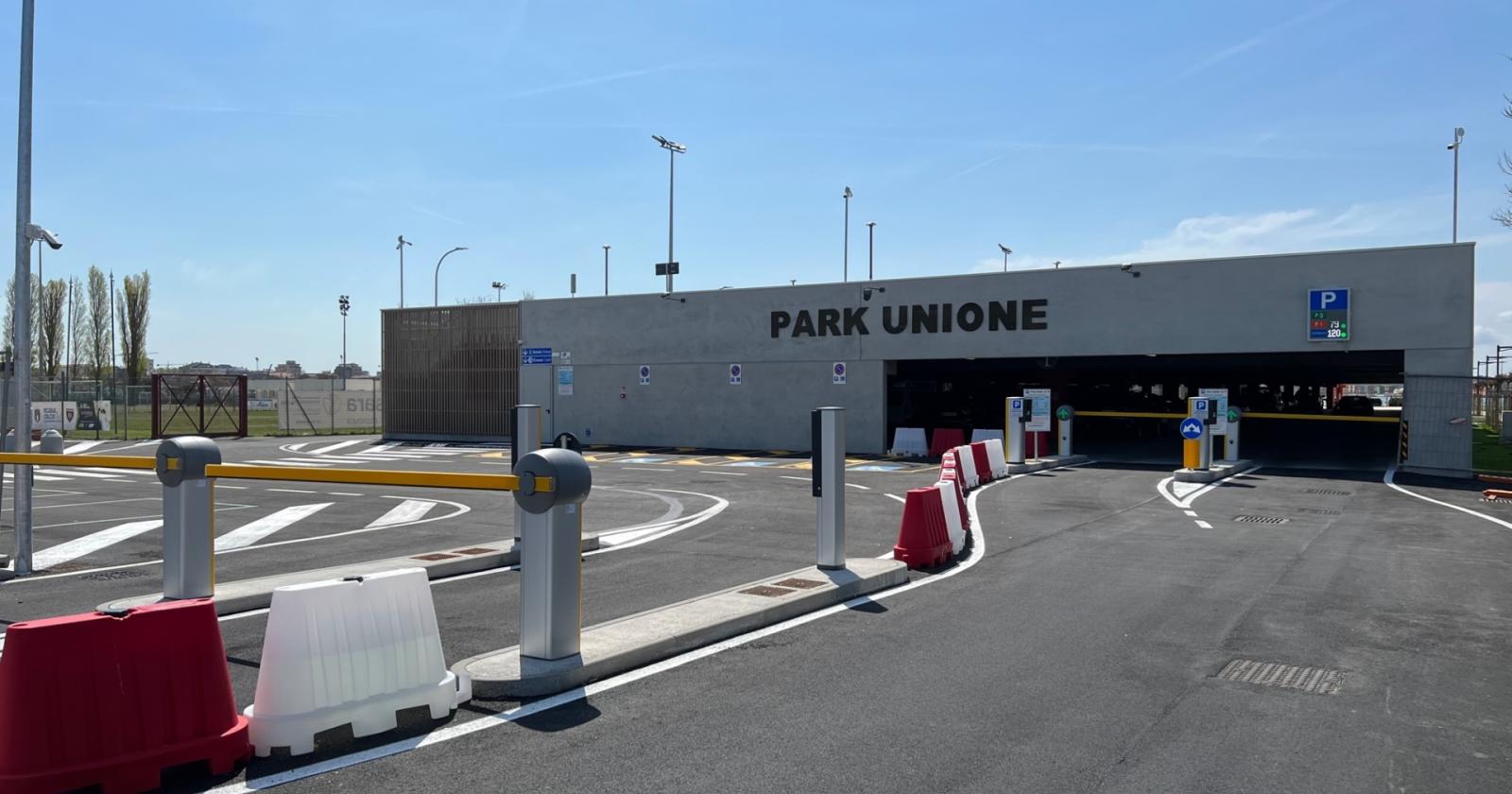 Park Unione, aumentato il tempo di sosta gratuito