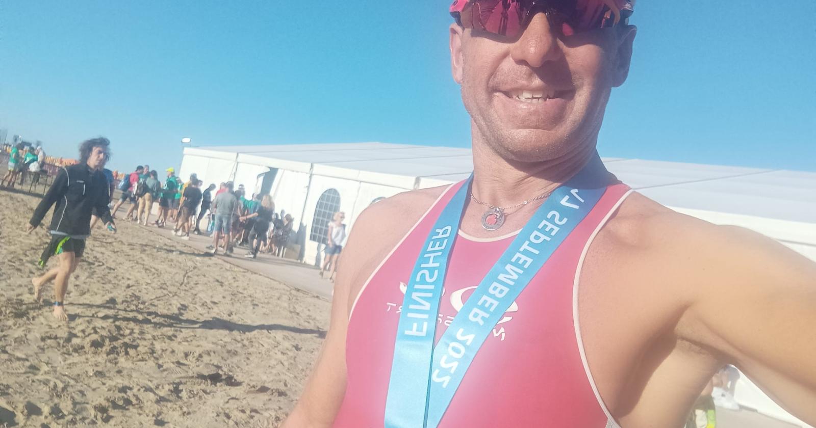 Mauro, l'Ironman di Chioggia