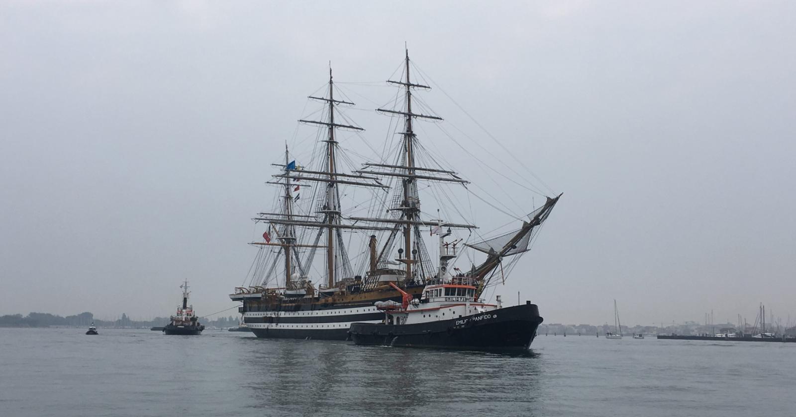 Il comandante dell'Amerigo Vespucci racconta il suo "punto più alto"