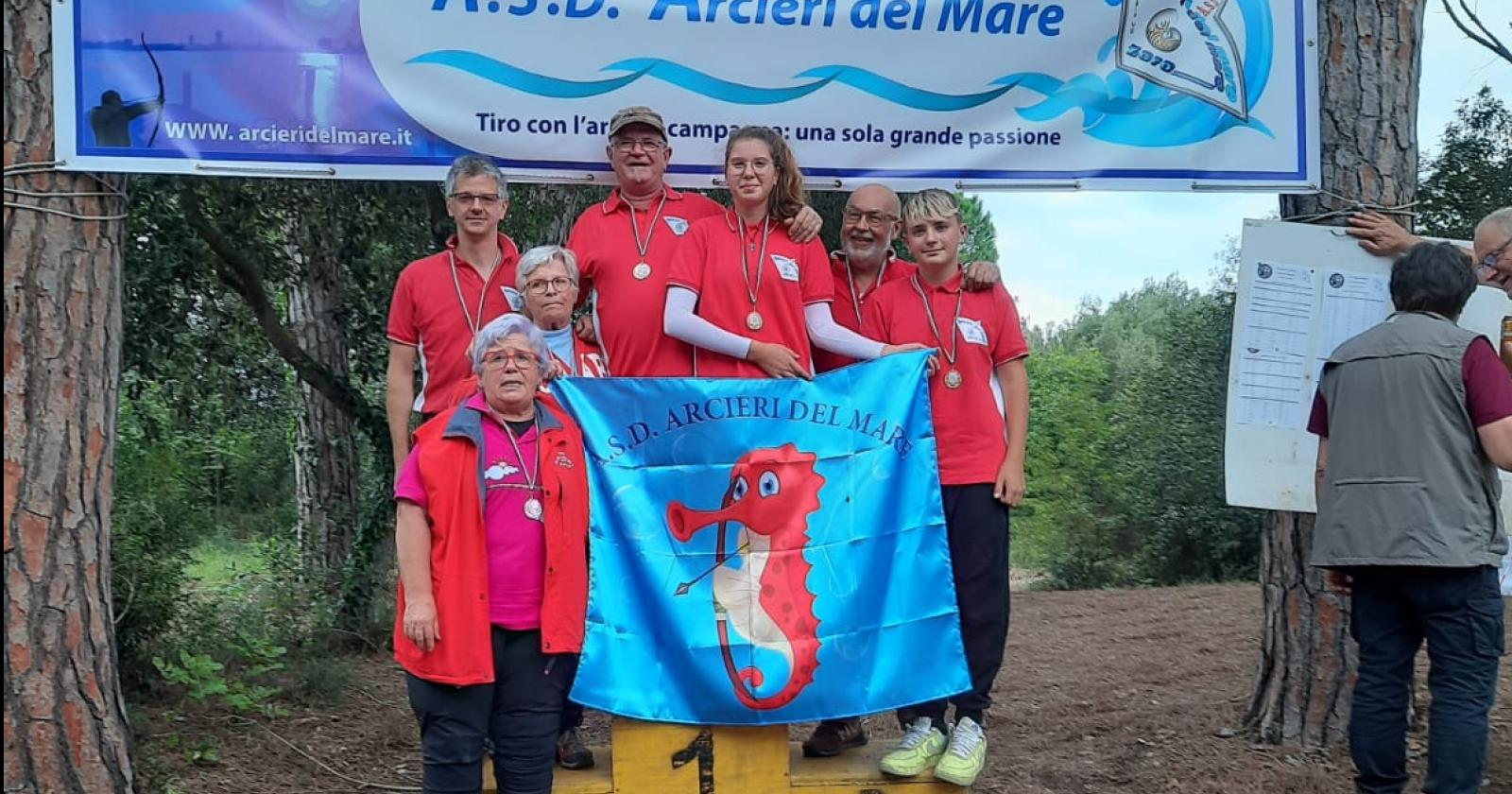 Gli arcieri del mare fanno centro a Bosco Nordio