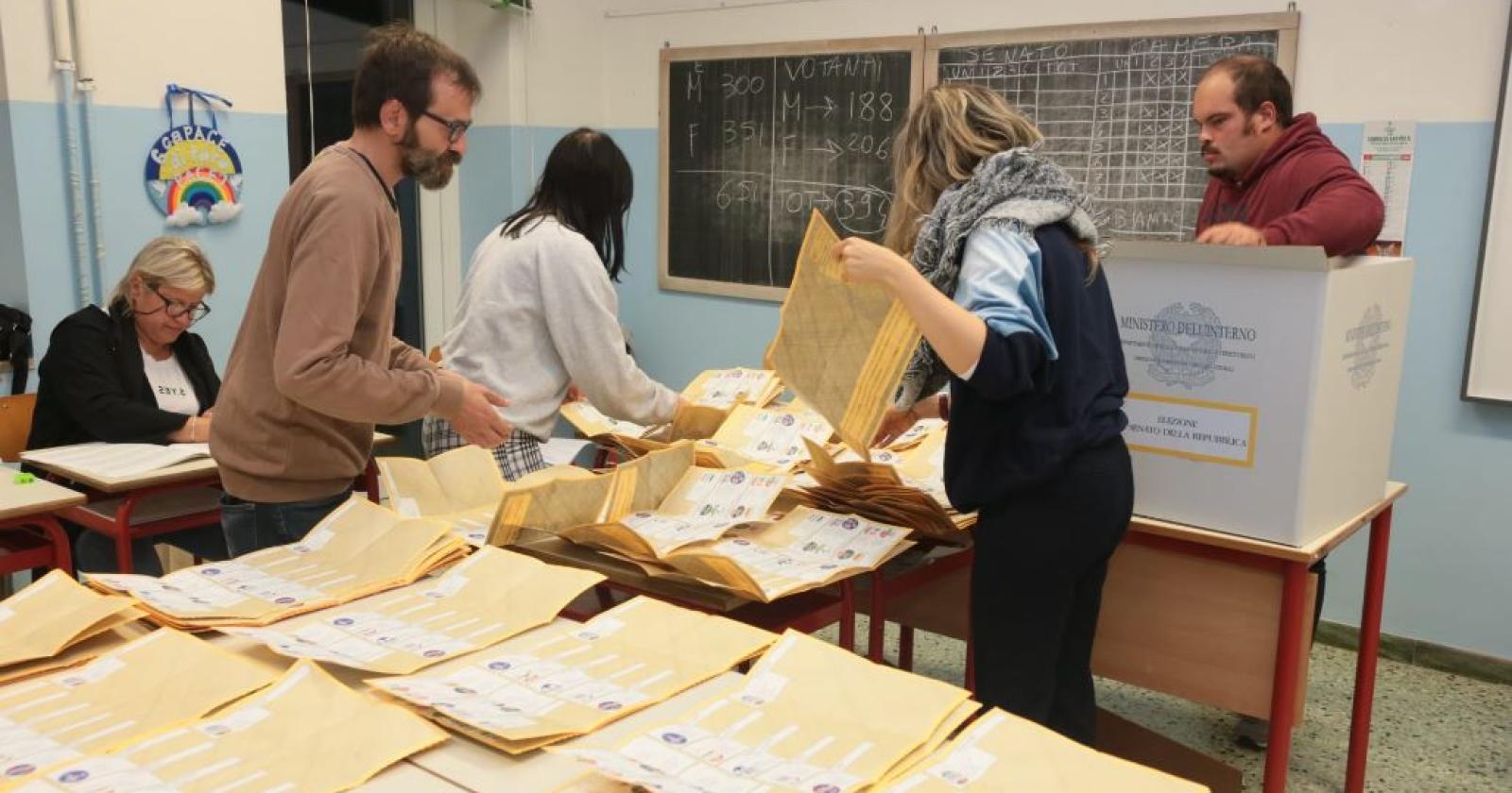 Chioggia: scrutinato il primo seggio, centrodestra al 62,9%