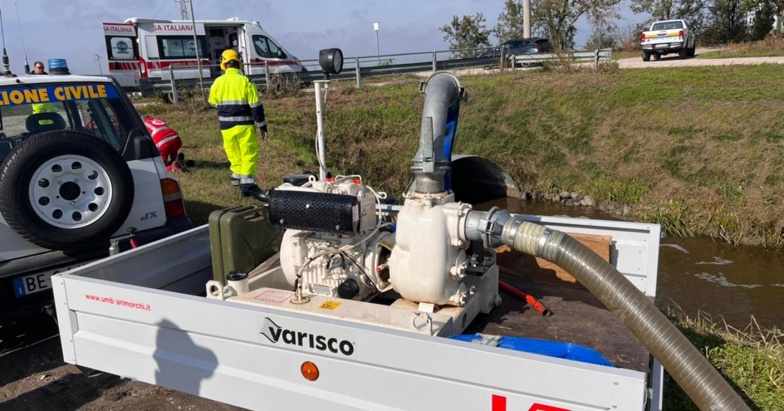 Protezione civile, esercitazione in patronato