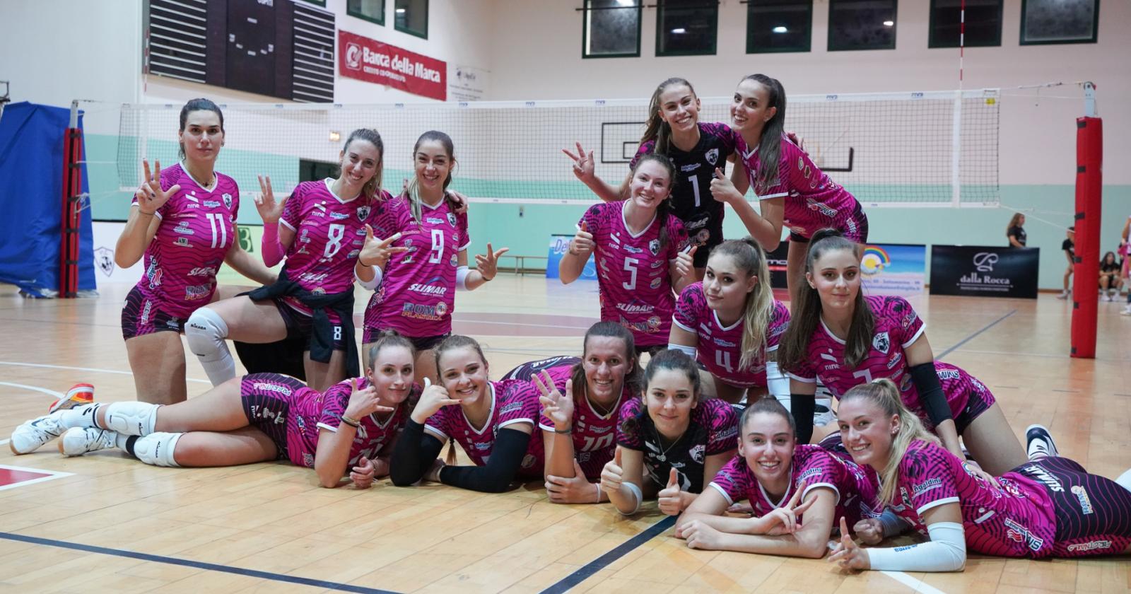 Volley Lions Clodia, partenza col piede giusto