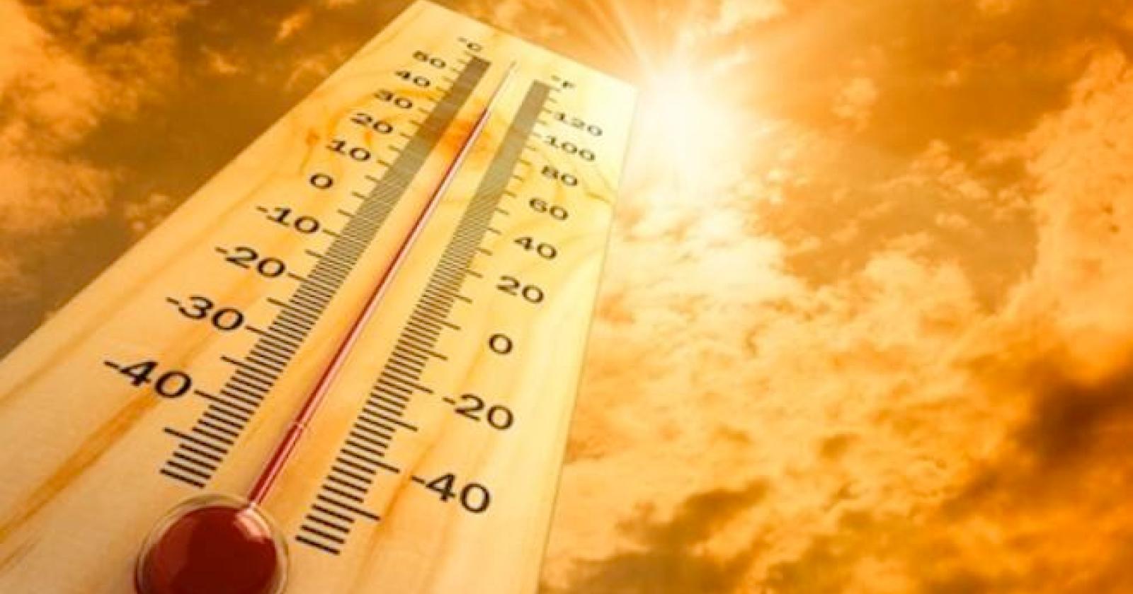 L'anno più caldo dal 1800