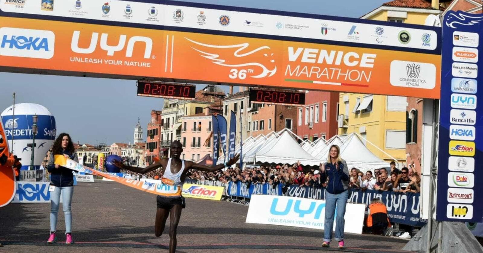 Una Venezia da maratona,  vincono due africane