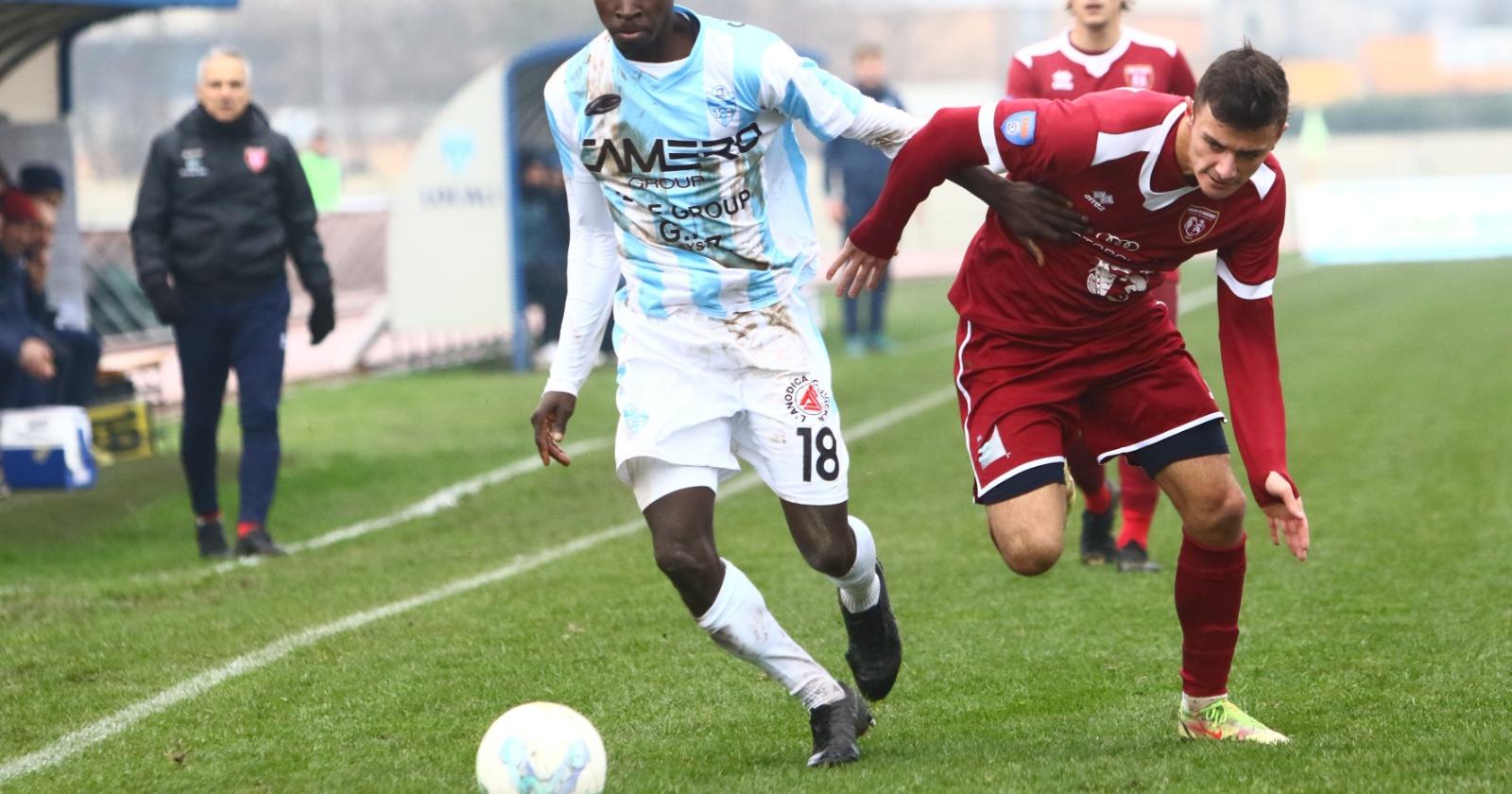 L'Union Clodiense soccombe con la prima in classifica