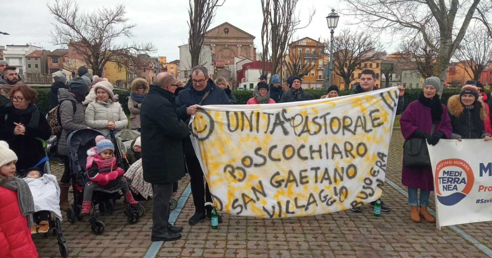 L'unità pastorale di Boscochiaro alla Marcia della pace