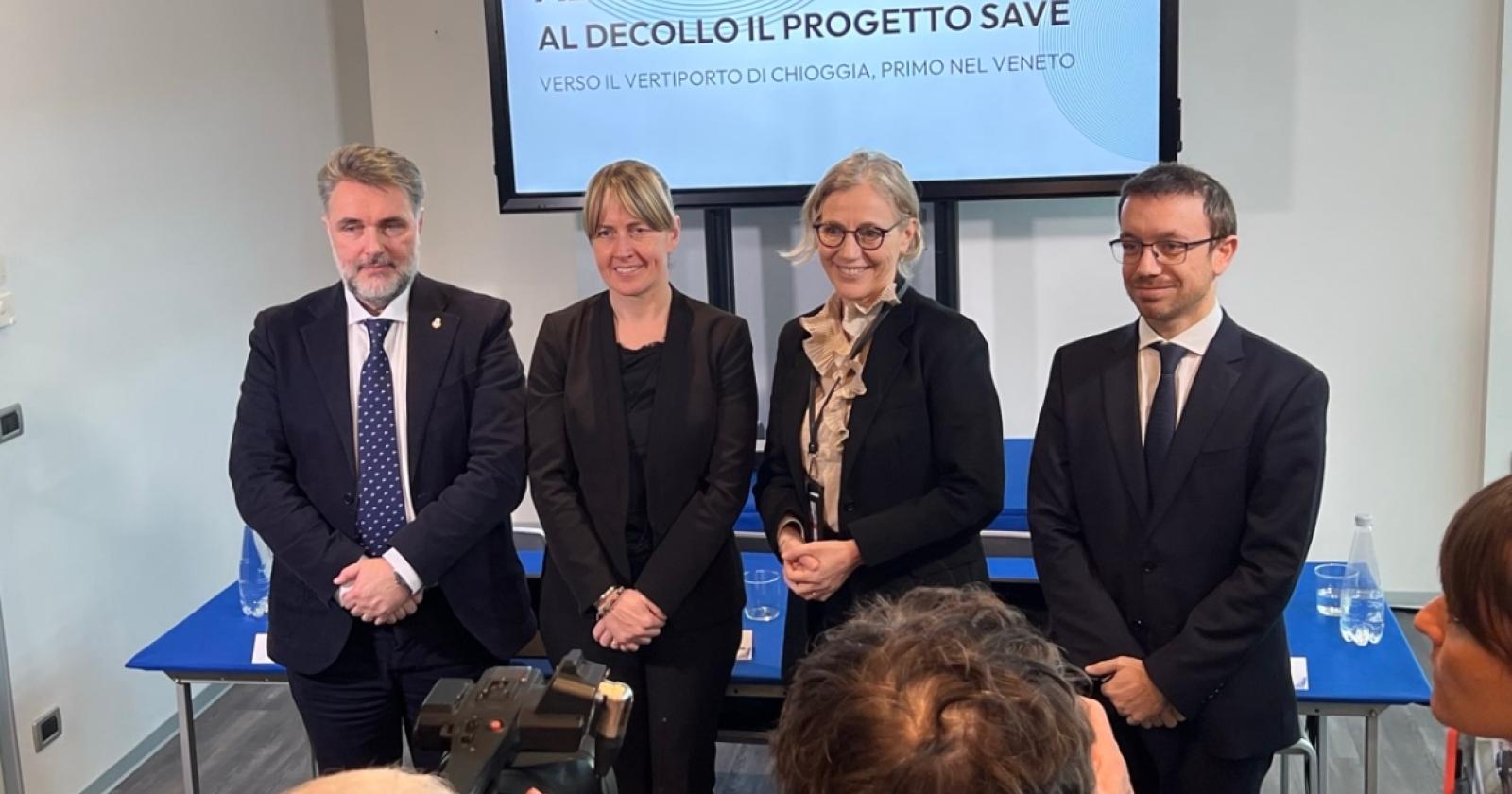 “Vertiporto, area scelta in base alle dimensioni”