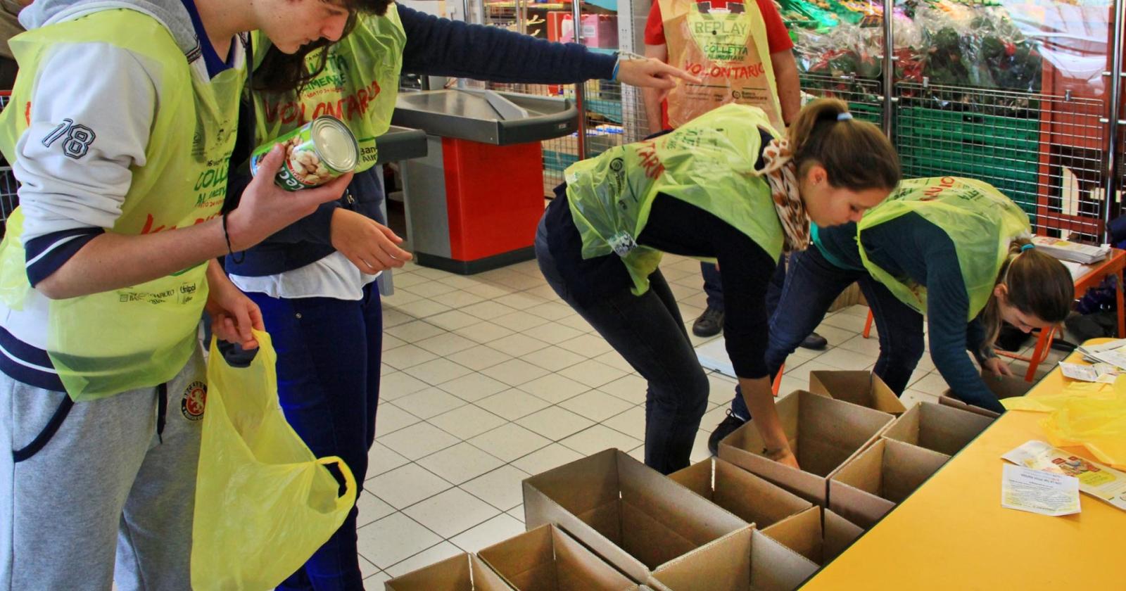 “DonaCibo”, educazione alla carità nelle scuole