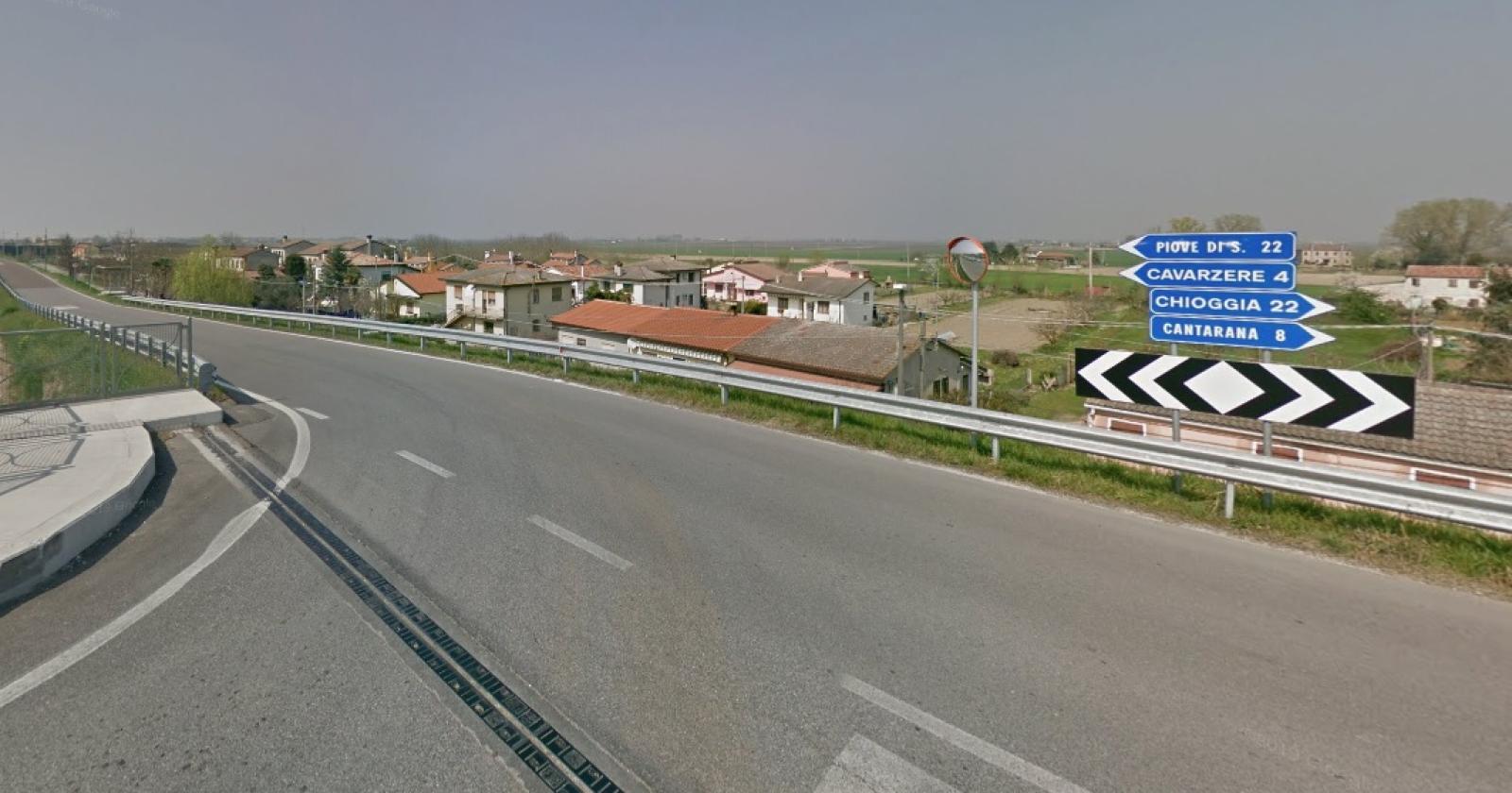 Chiusa la provinciale 4 a sinistra del Gorzone
