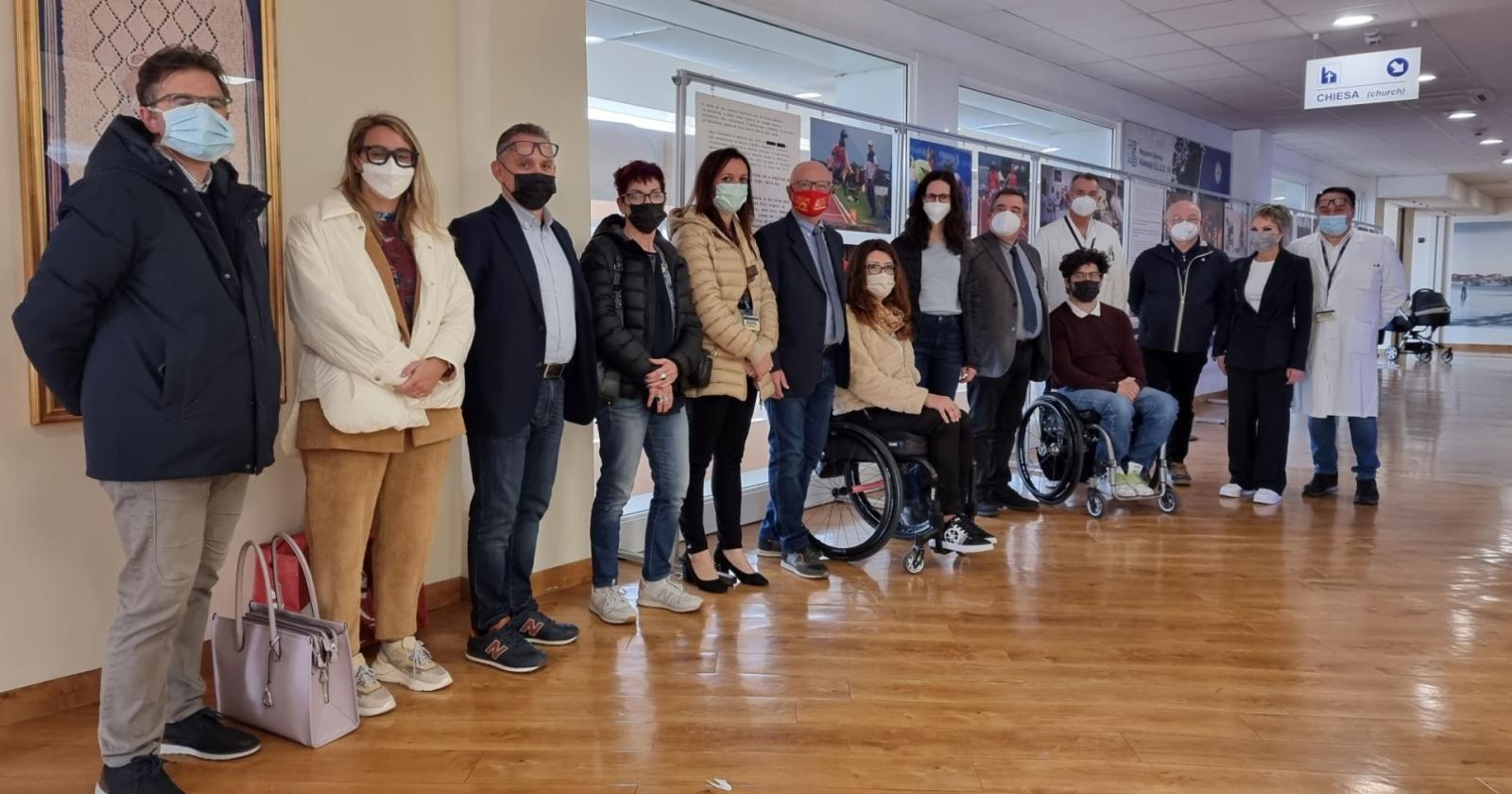 Ospedale di Chioggia, cento scatti di sport speciale