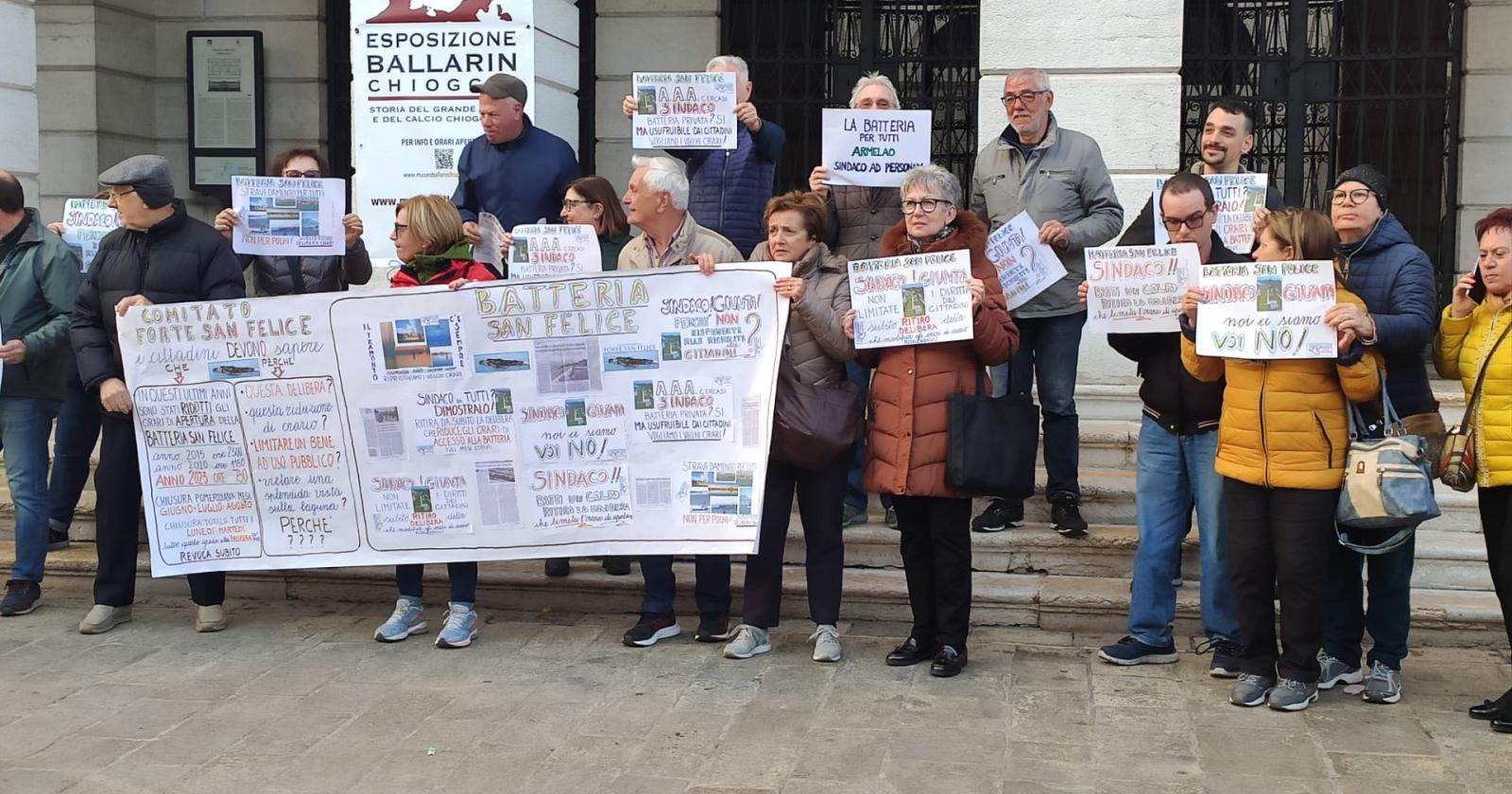 Batteria Penzo, la protesta del Comitato per gli orari d'apertura