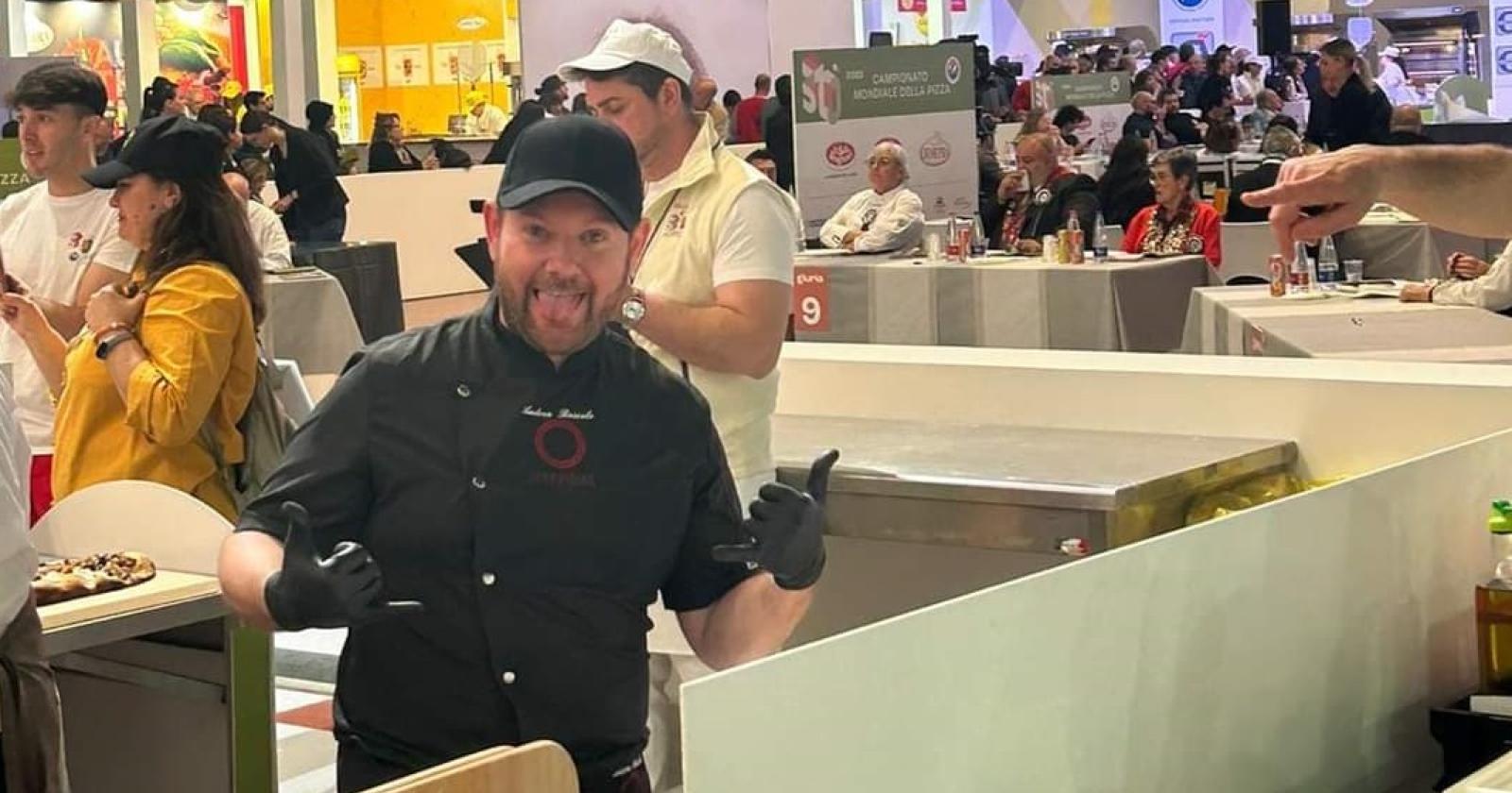 Andrea Boscolo Pizzeria Antichi Sapori vince il premio miglior pizza in pala del mondo