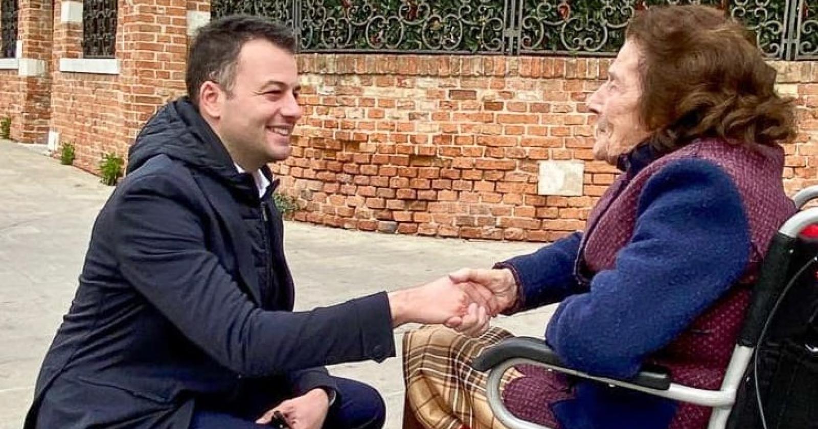Nonna Isabella, il sogno di visitare Venezia avverato a 108 anni