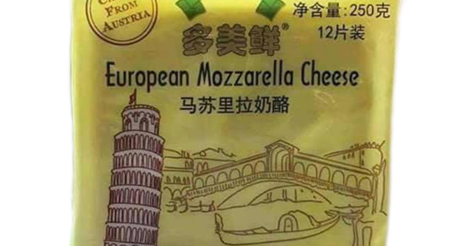 Arriva la mozzarella "Made in China"  ed esplode la polemica per possibile caso di contraffazione
