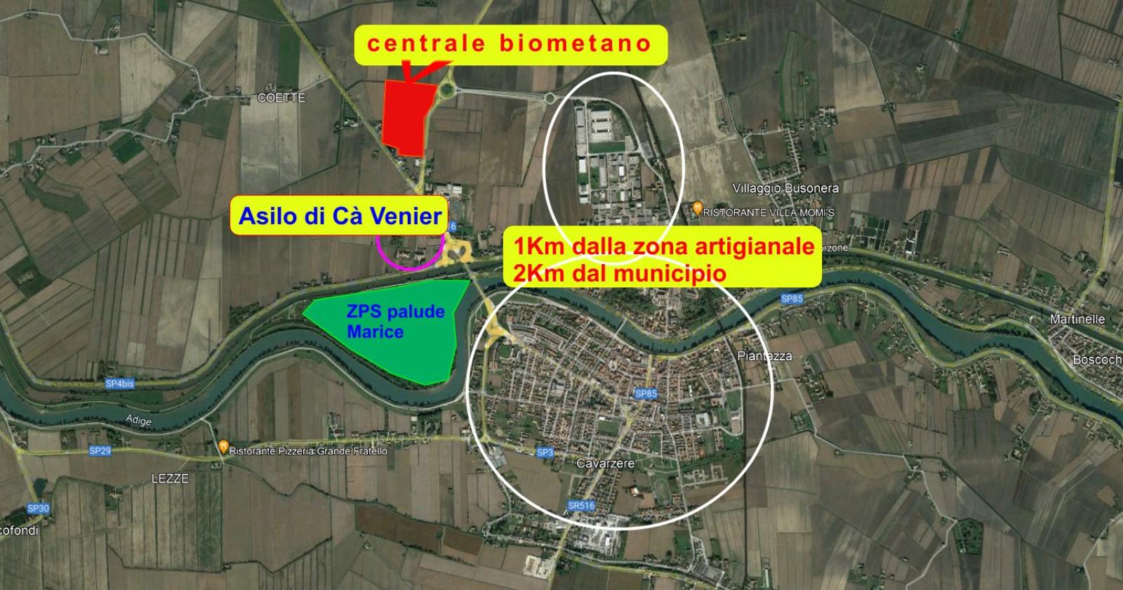 Impianto biometano di Ca' Venier, torna il Comitato 