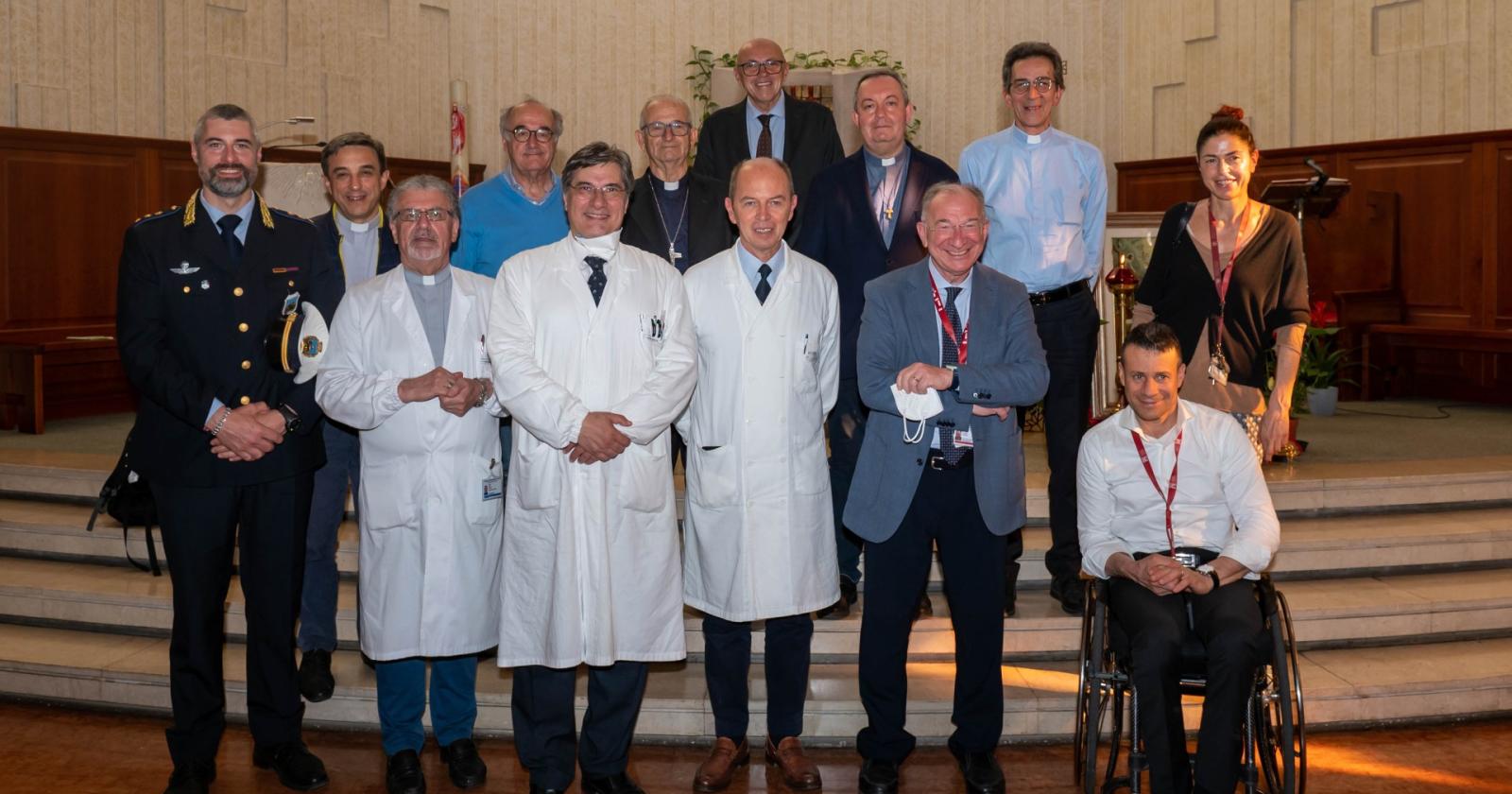 Il vescovo a Padova celebra San Camillo