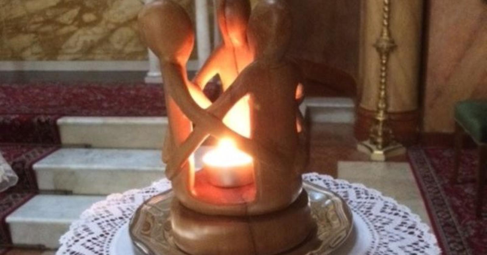 La lampada della pace alla diocesi di Chioggia