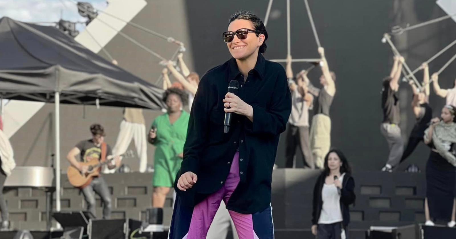 Laura Pausini in tour a Venezia