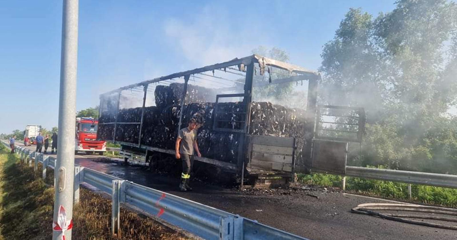 Incendio sull’Arzerone, caos e rabbia