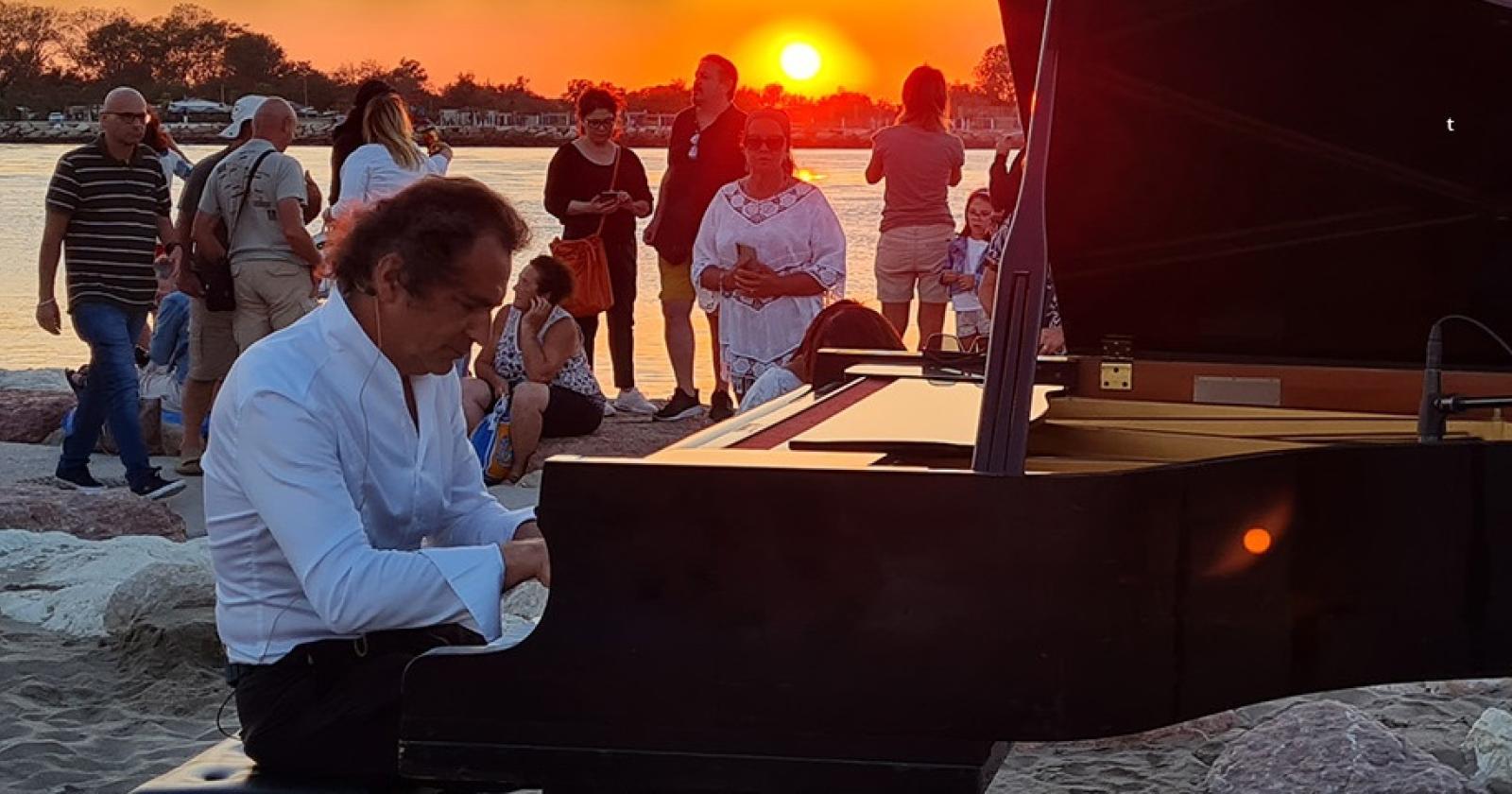 Sottomarina, arriva il concerto di pianoforte all'alba