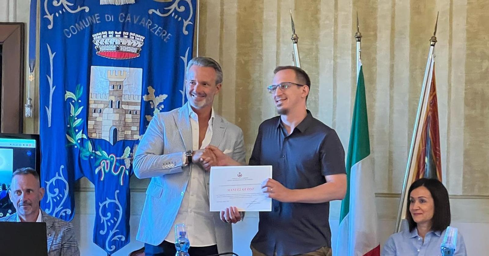 Manuel Guolo, il cavarzerano andato in Cina: "Eroi sono coloro che restano"
