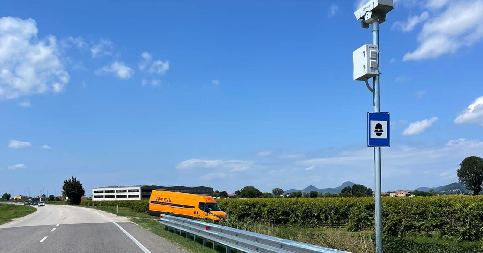 Monselice Mare sarà attivato il nuovo velox