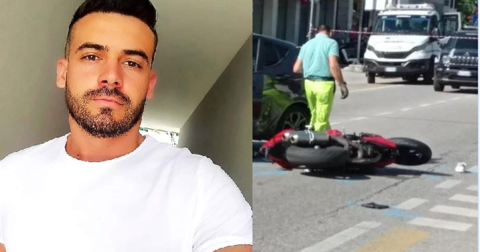 Schianto tra auto e moto: muore un giovane centauro