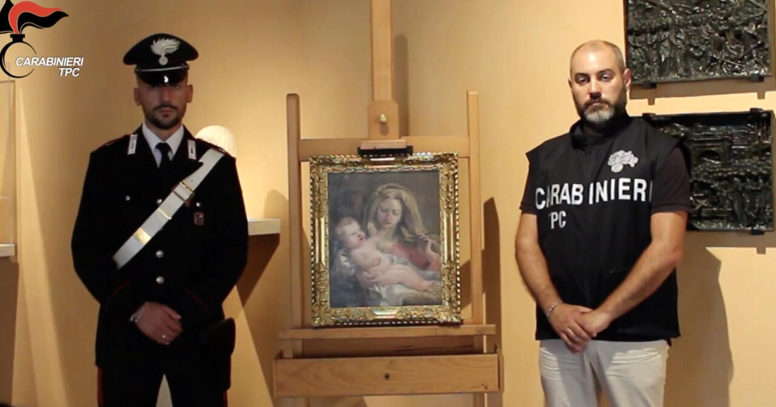 Quadro del Tiepolo consegnato a Ca' D'Oro
