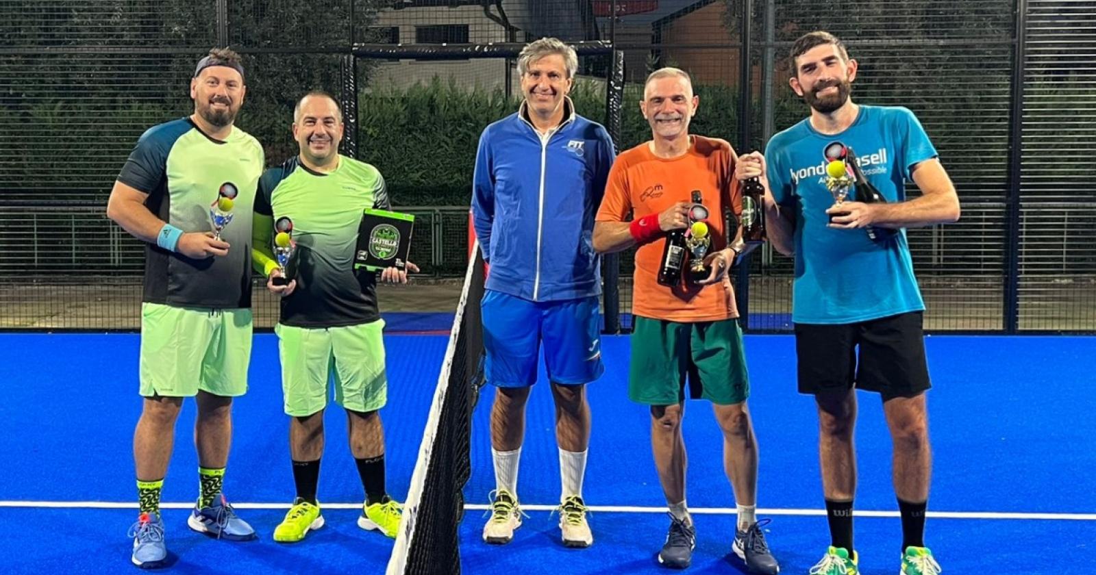 Padel, i cavarzerani sfiorano il colpaccio