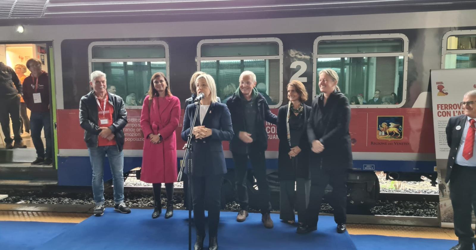 Treno della salute, ultima tappa a Santa Lucia
