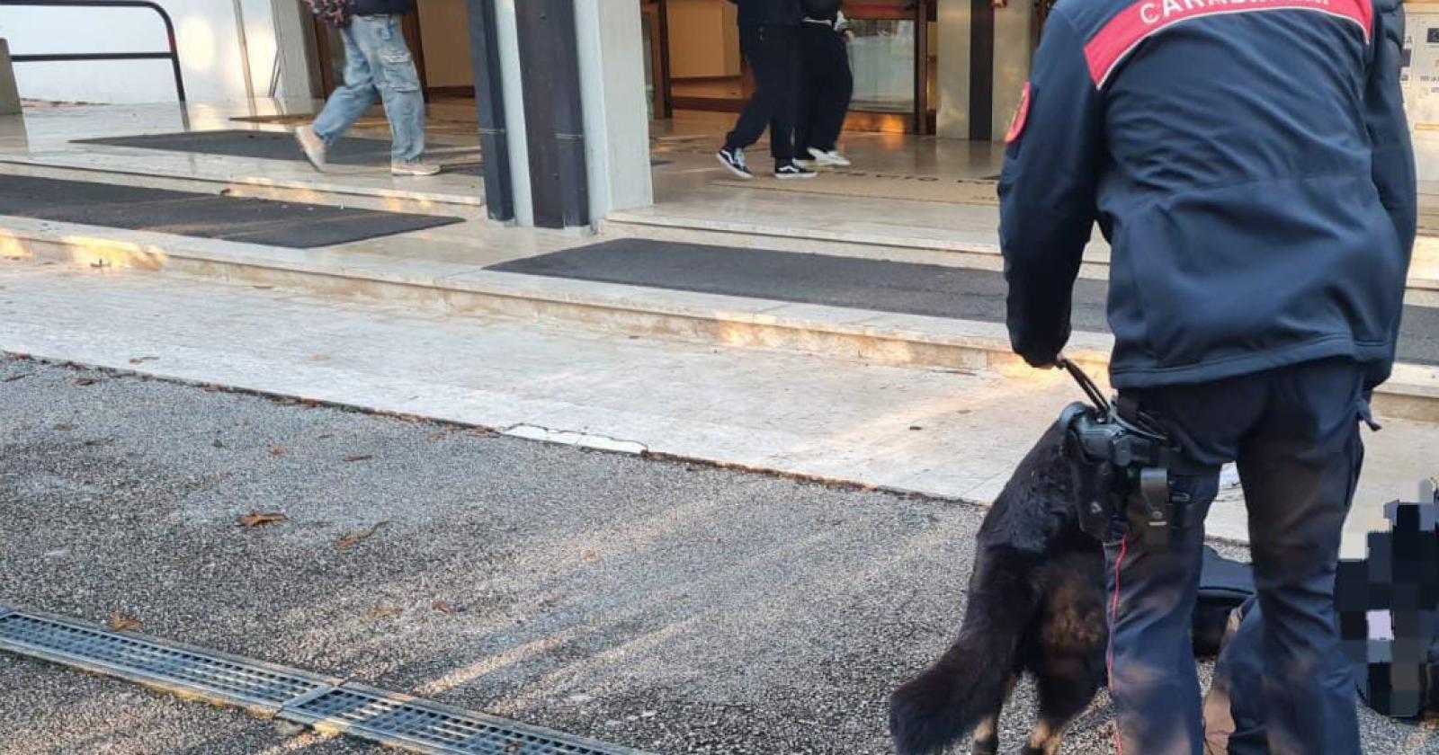 Scuola, controlli antidroga dei Carabinieri