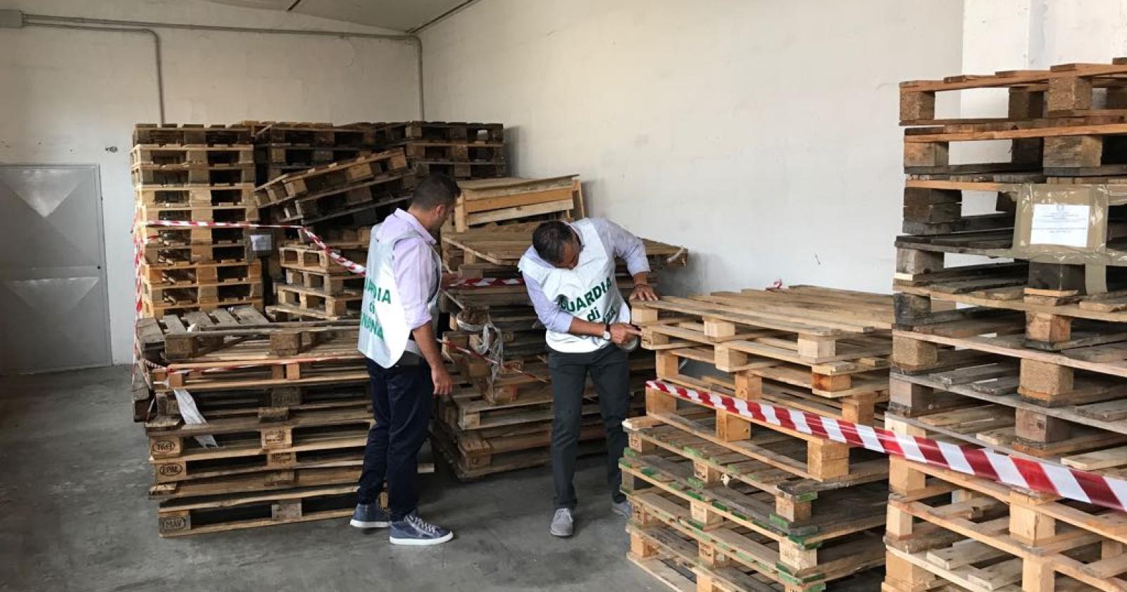 Frode del pallet, 5 milioni di euro d'evasione