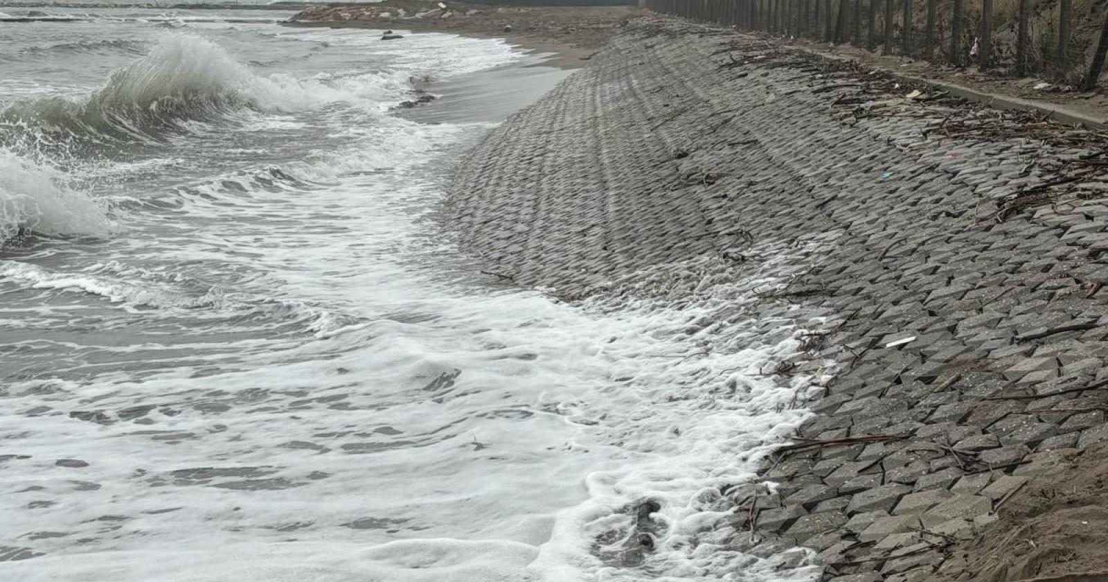 Isola Verde, un’altra mareggiata devastante