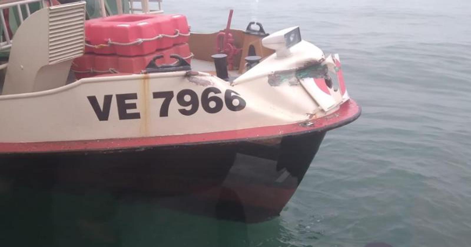 Scontro tra vaporetto e ferryboat a Venezia
