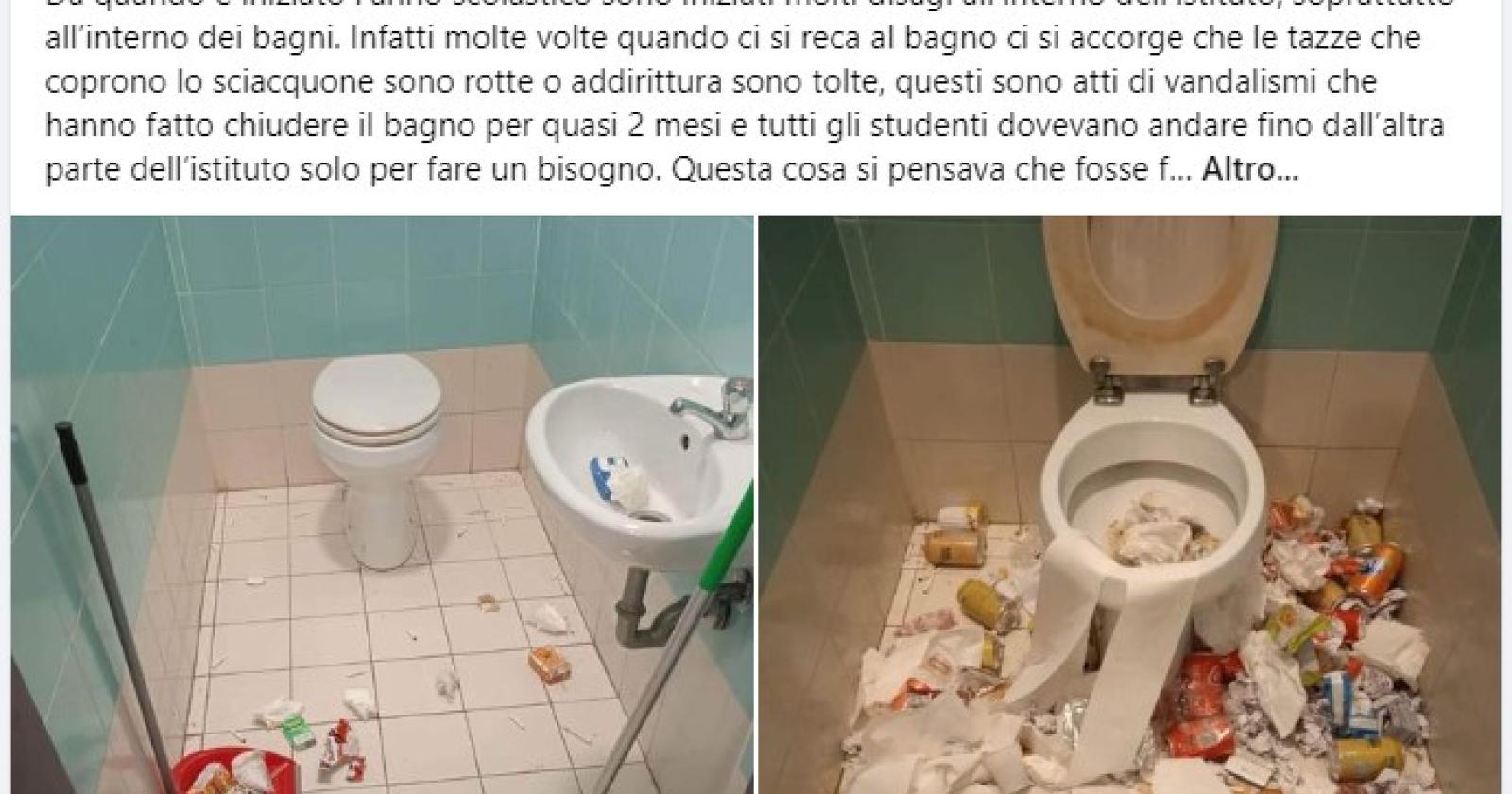 Una pagina Facebook per gli studenti del “Righi”