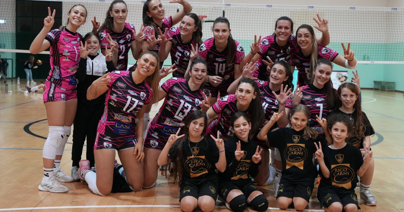  VLC Rom Plastica trionfa su Volley Noventa