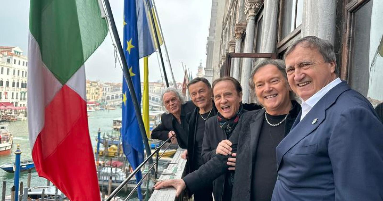 I Pooh tornano a Venezia dopo 48 anni