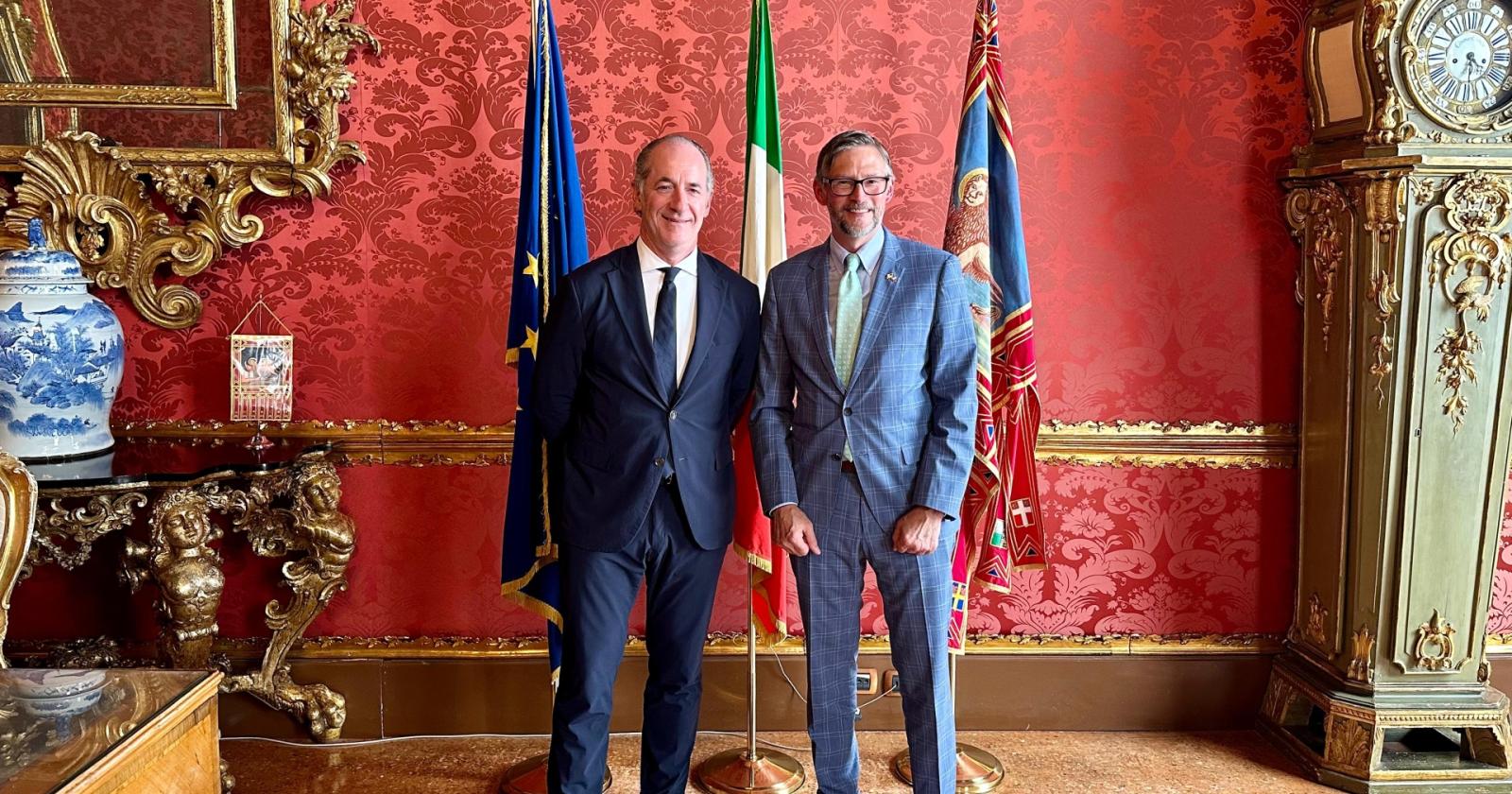 Il console generale degli Stati Uniti d’America a Venezia