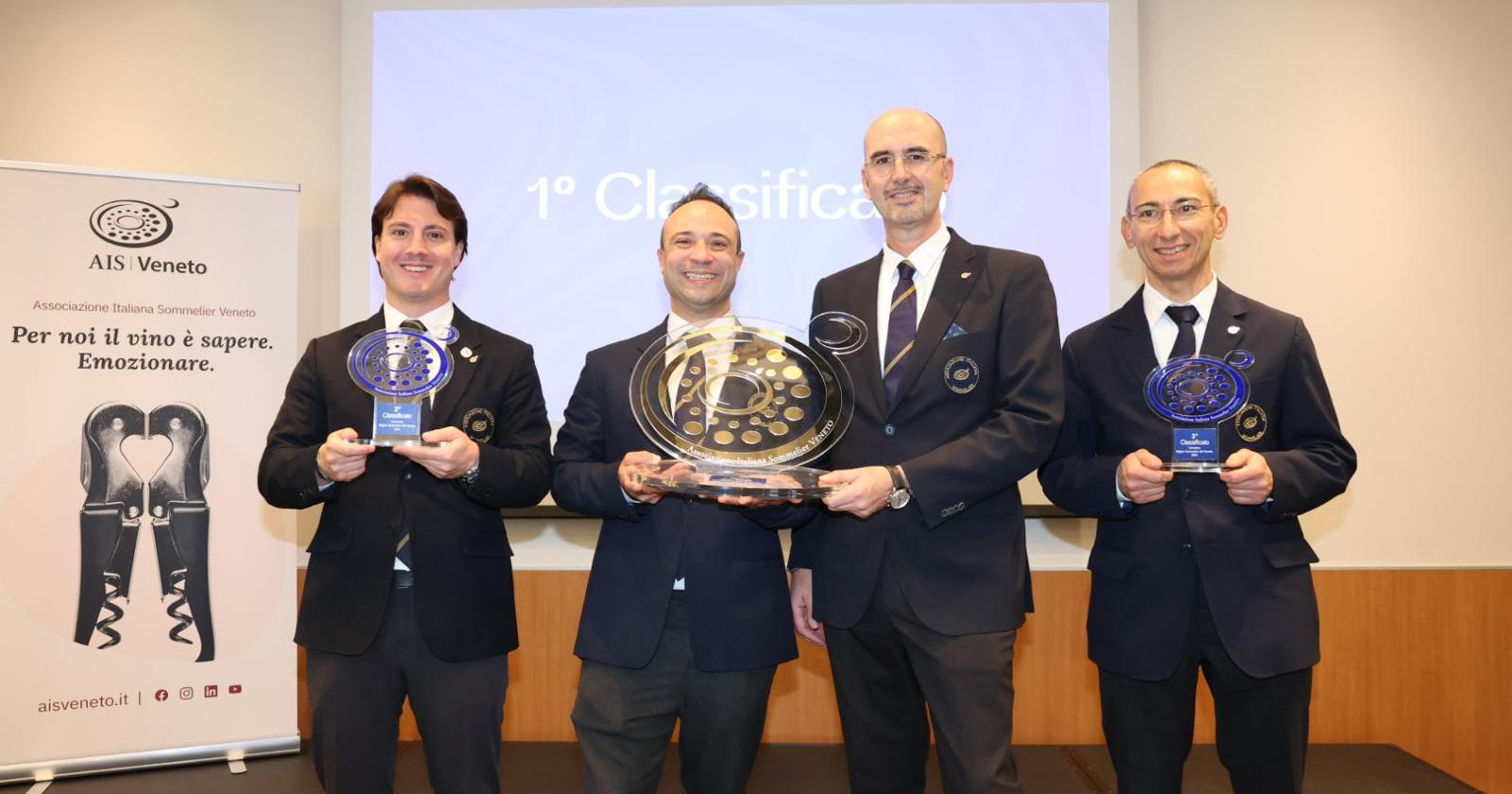Enrico Panizzuti è il Miglior Sommelier del Veneto 2024