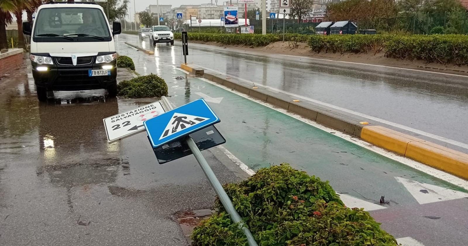 Il maltempo flagella il territorio 