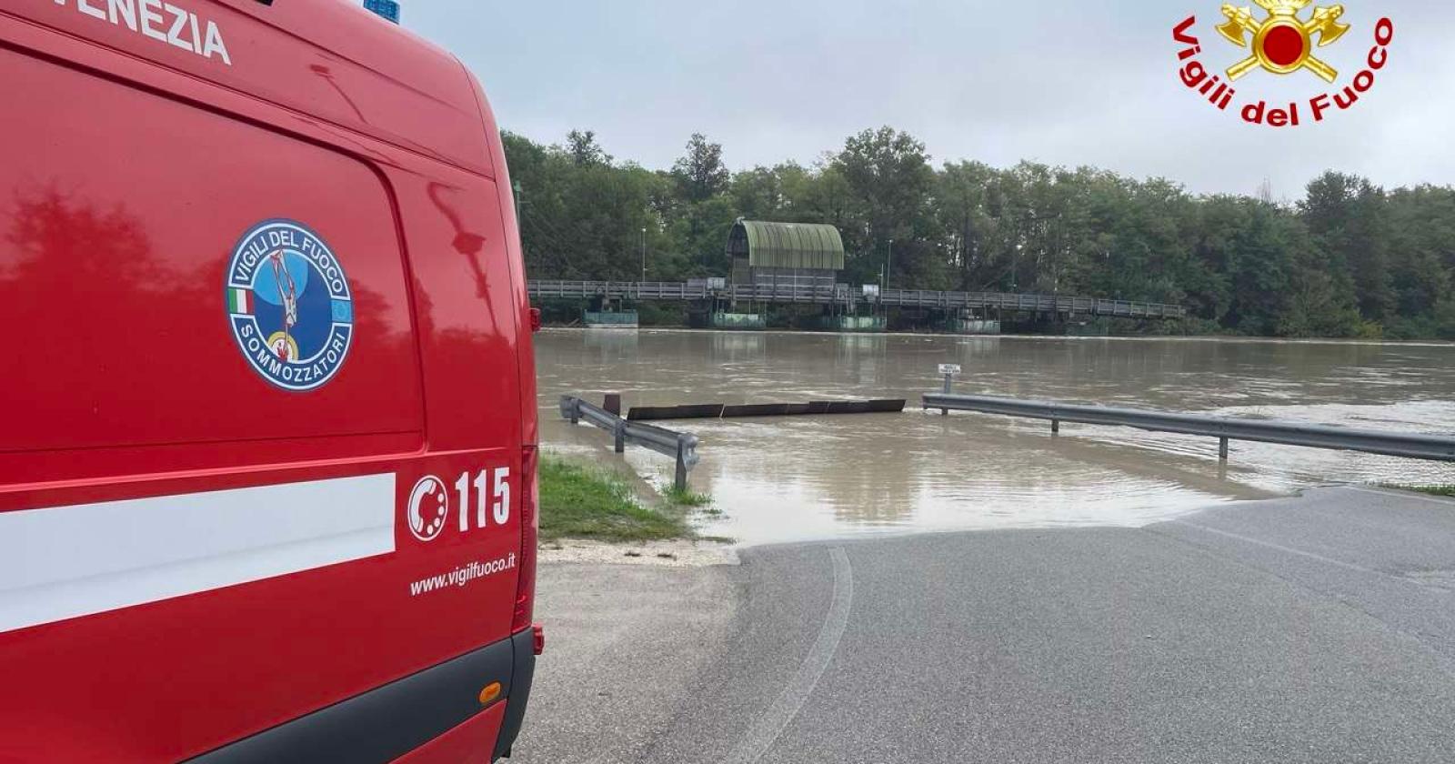 Tragedia sul Piave: l'operaio 78enne disperso nel fiume in piena