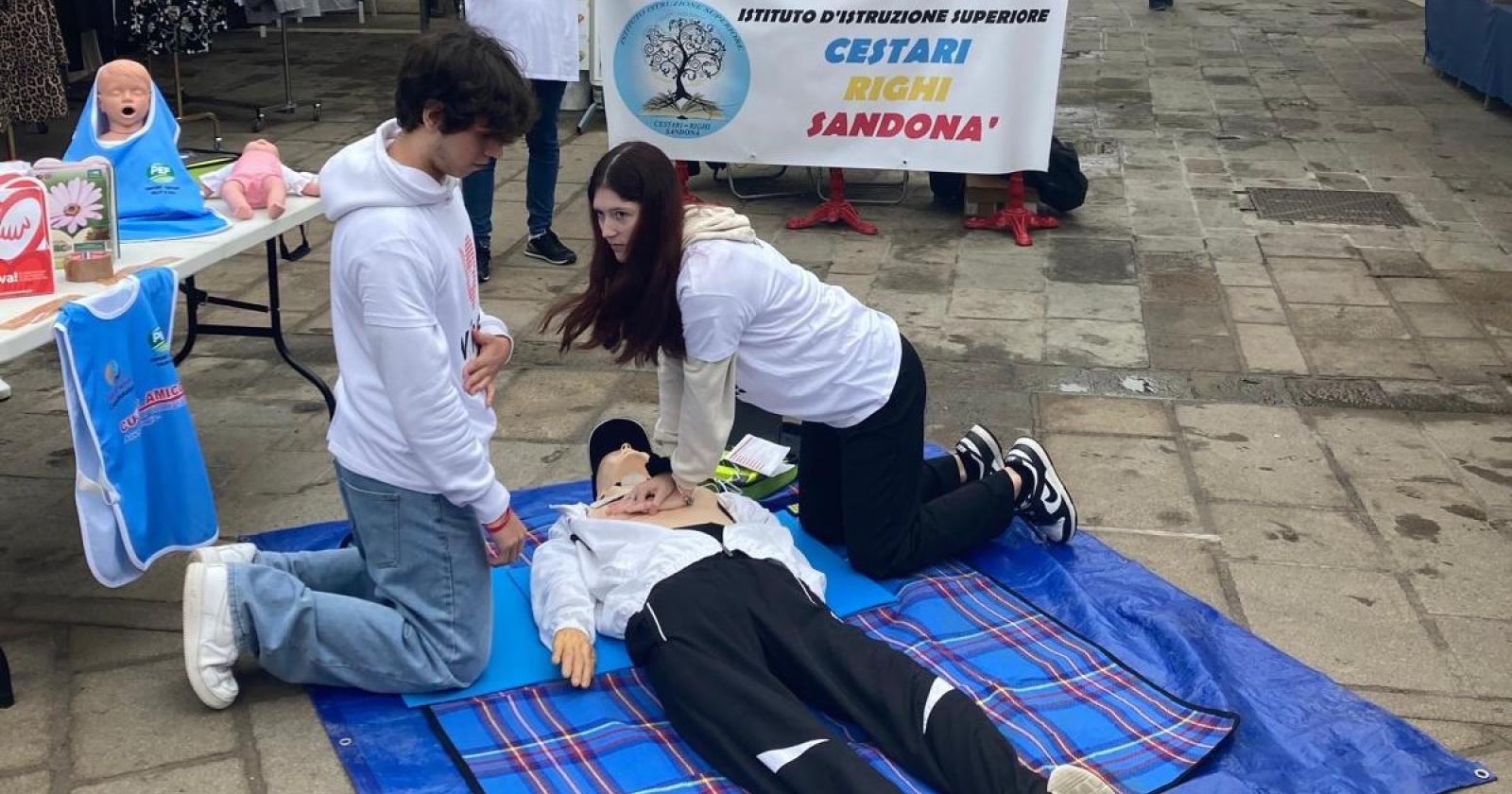 Studenti protagonisti nella diffusione delle manovre salvavita